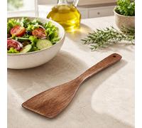 1 pièce Ustensile en bois, cuillère et spatule fabriqués à la main à partir d'ustensiles de cuisine antiadhésifs (cuillère d'angle - main droite) Taille Uniquebois