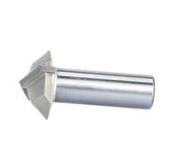 1 pièces 1/2 "tige 3D sculpture routeur Bits for bois 120 150 degrés V Type fente Cutter tungstène CNC outil de sculpture sur bois(6712)