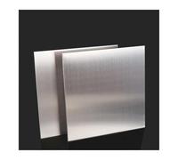 1 pièces 100x100 200x200 200x300mm plat brossé métal poli plaque 304 acier inoxydable Pate épaisseur 0.3/0.5/0.8/1/2/3mm(100x200mm,2mm)