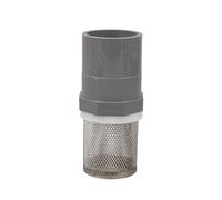 1 Pièces 20/25/32/40/50mm PVC Filtre for Jardin Irrigation Pompe À Eau Filtre D'entrée Aquarium Raccords De Tuyauterie (Color : Grey, Size : Inside Diameter 32mm)