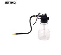 1 Pièces 250ml Transparent Haute Pression Pompe Huileur Lubrification Huile Boîte En Plastique Machine Pistolet À Graisse Aérographe