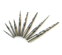 1 pièces 3,175 mm 6 mm 8 mm tige en carbure spirale conique boule nez fraise 2 cannelures routeur peu travail du bois CNC 2D 3D sculpture Bits fraise à bois(R1.0xD4x20.5x50L)