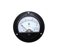 1 pièces 65C5 DC 10A 15A 20A 30A 50A 75A 100A 150A 300A 500A ampèremètre analogique de diamètre rond panneau compteur de courant 65C5 DC 0-50A(200A(75MV))