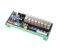 1 pièces 8 canaux RS485 Ethernet entrées sorties Module de relais DC12V 24V 10A(12VDC)