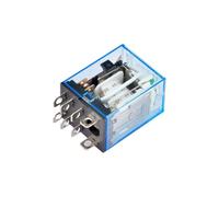 1 pièces à usage général LY2NJ HH62P relais Micro électromagnétique électronique lampe LED 10A 8 broches bobine DPDT DC12V 24V AC110V 220V(DC 12V)