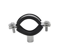 1 pièces ajustement 13-315mm Tube OD M8 M10 femelle collier de serrage Support cintre fixe plomberie eau(Fit 38-42mm Pipe OD)