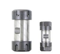 1 pièces ER11 ER16 ER20 ER20 ER25 ER32 porte-outil bricolage moteur arbre colonne Double mandrin moteur arbre ER pince Machine de gravure(ER25UM-ER25UM)