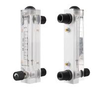 1 pièces LZM-15ZT rotamètre acrylique réglable débit de gaz liquide LPM GPM panneau d'air flotteur débitmètre(2.5-25Nm3-h)