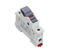 1 pièces porte-fusible ca Base Fusibles boîte RT18-32 boîte 10x38MM 500V coup rapide céramique RO15 DIN Rail Moun Câblage de protection (Color : Rt18x-32, Size : 25A)