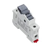 1 pièces porte-fusible ca Base Fusibles boîte RT18-32 boîte 10x38MM 500V coup rapide céramique RO15 DIN Rail Moun Câblage de protection (Color : Rt18-32, Size : 16A)
