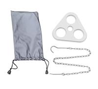 1 Pièces Trépied pour Brasero, Barbecue en Acier Inoxydable, Trépied avec Chaudière, pour Accrocher des Accessoires de Cuisine de feu de Camp de Camping Portables en Acier Inoxydable