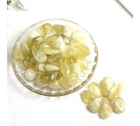1 pierre naturelle d'améthyste, quartz rose, gravier irrégulier, minéral de polissage, spécimen de pierre de guérison Reiki, décoration pour aquarium et maison - citrine - 100 g