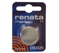1 Pile Bouton au Lithium Renata 2325 fabriquée en Suisse.