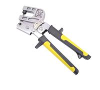 1 pince à quille, pince à estamper, pince à poinçonner, pince à riveter à quille à trou plat, pince à bouche plate, clé universelle, pince à sertir(Yellow)
