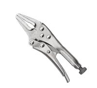 1 pince de verrouillage robuste avec pince frontale réglable en métal pour le travail du bois et les réparations de soudure - Pince à pression multifonctionnelle