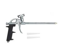 1 pistolet à mousse PU, pistolet à mousse d'étanchéité, pistolet de distribution de mousse, pistolet à mousse d'expansion à isolation thermique, utilisé pour combler les espaces des fenêtres scellées