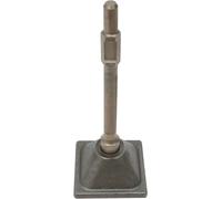 1 plaque de compactage, 15,24 x 15,24 cm. Plaque de compactage, compacteur de béton, compacteur de sol. Compatible avec les brise-roches à essence, les compacteurs de sol pour jardin