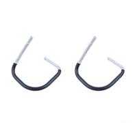 1 poignée 2 poignées de tronçonneuse pour guidon de tronçonneuse H362 365 371 372 372XP Installation facile Matériau robuste (2 pièces)