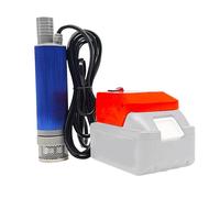 1 Pompe à eau électrique sans fil, 18V, débit 45l/min, hauteur 5m, pour diesel et eau, chantier agricole .