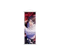 1 poster Jujutsu Kaisen en rouleau à suspendre au mur en tissu forgé pour décoration de chambre à coucher (style 6)
