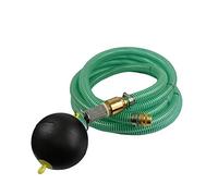 1 pouce Tuyau d'aspiration et de pression 25 mm de diamètre intérieur avec prise flottante (boule flotteur DN 145-150 mm) + 1" raccord double (25 m)