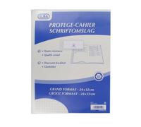1 Protège cahier transparent incolore 24x32cm