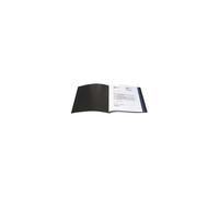 1 Protège Documents Personnalisables 80 Vues Noir. [Fournitures De Bureau]