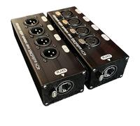 1 rallonge de c?ble audio XLR 4 canaux 3 broches et sur r?seau, rallonge de signal DMX512, m?le