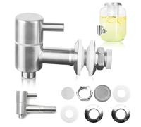 1 Robinet Vinaigrier INOX 304 Robinet Vinaigrier pour Distributeur Eau | Robinet Fontaine pour Robinet Distributeur Boisson, pour Distributeur Eau et Distributeurs de Boissons