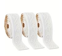 1 rouleau 230 cm Décoration murale en mousse flexible 3D gaufrée, design de couronne de luxe, panneau de support auto-adhésif, papier peint décoratif, moule mural, moule mural adhésif, moule de pannea