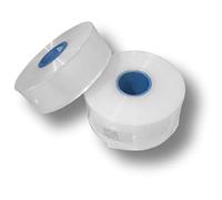 1 rouleau de 110 mm de large x 600 m de long - Film de protection pour tuyau d’emballage - Tuyau d’emballage en plastique - Flexible d’emballage transparent soudé de qualité alimentaire.