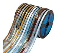 1 rouleau de 6 m/236,2 po Ruban de coulis de haute qualité en or et argent pailleté 3D, imperméable, anti-taches et anti-moisissure. Convient pour le plan de travail de la cuisine, l'évier, la décorat