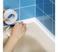 1 rouleau de bande de calfeutrage imperméable et anti-moisissure pour la cuisine et la salle de bain, autocollants, stickers muraux, décalcomanies vinyle pour la décoration de la maison, articles de d