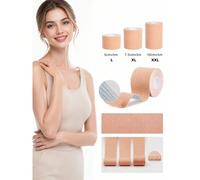 1 rouleau de bande de poitrine invisible, bande de levage de poitrine auto-adhésive sans couture, bande de maintien sportive élastique et résistante à la transpiration, convient pour les robes dos nu