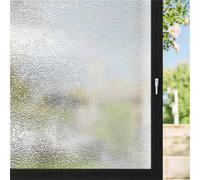 1 rouleau de film de verre dépoli : film occultant pour fenêtre, film statique opacifiant pour fenêtre de porte de salle de bain, bloquant la chaleur, utilisable de jour comme de nuit. Autocollants, d