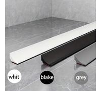 1 rouleau de protection anti-éclaboussures pliable et auto-adhésive en silicone. Protecteur anti-éclaboussures pour plan de travail de salle de bain et de cuisine. Facile à installer, bande de séparat