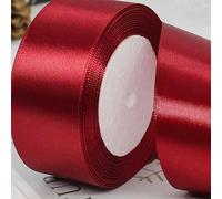 1 rouleau de ruban en satin de 4 cm de large, pour faire des noeuds pour les cheveux, décorer les gâteaux et la cuisine, retour à l'école, Saint-Valentin Taille Unique,5 pièces,3 piècesÉtoffe