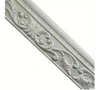 1 Rouleau de stickers muraux 3D autocollants style plinthe rétro européen - Moulure décorative adhésive