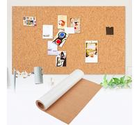1 rouleau de tableau d'affichage en liège auto-adhésif, convient pour les murs, épaisseur 1-2 mm, tableau de vision décoratif à épingles pour la maison et l'école (30*60cm) 600*300*1mm,600*300*2mmBois