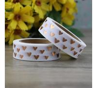 1 rouleau Ruban washi avec motif cœur Taille UniquePapetier