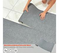 1 rouleau Tapis épais autoadhésif, résistant à l'usure, imperméable, antidérapant, chaud et séchage rapide, tapis de sol avec dos en PVC, facile à installer, convient pour le salon, la chambre, le bur