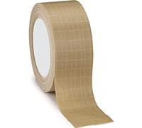 1 Ruban Adhésif Kraft Armé Résistant 50 mm x 50 mètres rouleau emballage adhésif recyclable Ecologique Biodégradable Ruban adhésif papier armé ruban Emballage Grande résistance à la déchirure
