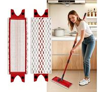 1 serpillère de rechange compatible avec Vileda UltraMax, tampon de nettoyage 2 en 1 en microfibre très absorbant pour la maison (1 pièce, gris)