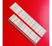 1 set Bande de rétroéclairage LED, GJ-2K16-490-D611-P2-R L, Philips 49 ""49PFS5301/12 49PFS4132 49PFS4131 ""Nipseyteko