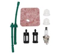 1 Set Bougies D'Allumage Filtres Air/Carburant Tondeuse Compatible avec Stihl FS38 FS45 FS46 FS5 KM55 KM55C HL45 MM55