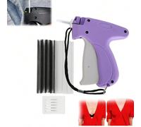 1 set d'accessoires de machine à coudre portable, pistolet de matelassage, mini pistolet à coudre, micro pistolet à coudre les bordures, outil de couture d'étiquette de vêtement micro (1 pistolet à ét