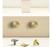 1 set de 6 poignées de tiroir (avec vis), poignées de porte de placard, boutons et poignées, poignées de commode, portes de placard et commode minimalistes, boutons de table à manger, convient pour le
