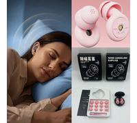 1 set de bouchons d'oreille anti-bruit professionnels pour le sommeil (étui de rangement élégant + 6 paires d'embouts remplaçables + 1 paire de mousse à mémoire de forme anti-bruit + 1 pince à épiler)