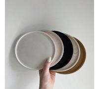 1 set de moules ronds en silicone, 3 tailles, moule de plateau de rangement rond en ciment, argile, gypse, béton fait main. Moule de moulage pour dessous de plat, bijoux, décoration d'intérieur en rés
