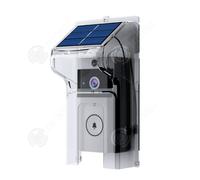1 Sonnette sans fil, Alimentation solaire, Caméra HD 720x1280, Interphone vocal Wi-Fi 2.4G, Détection PIR, Extérieur .